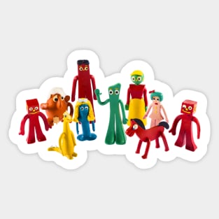 Claymation Classics Sticker